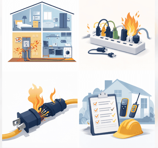 Electrical Hazard Warning Signs & Home Safety Guide