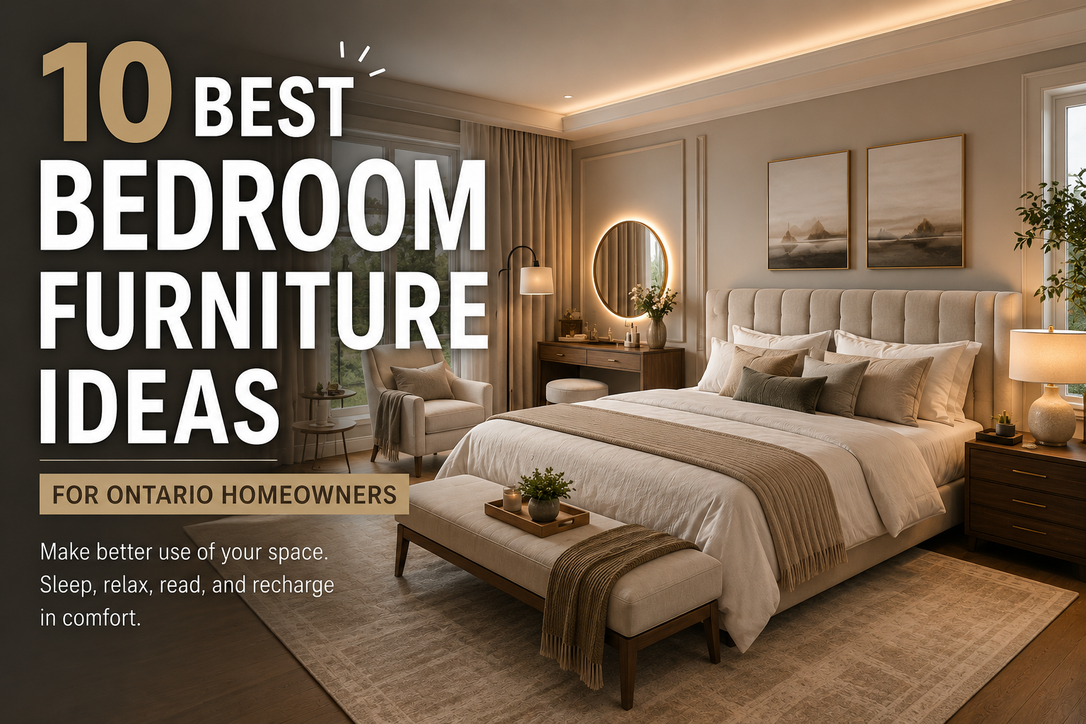 10 Best Bedroom Furniture Ideas for Ontario Homeowners