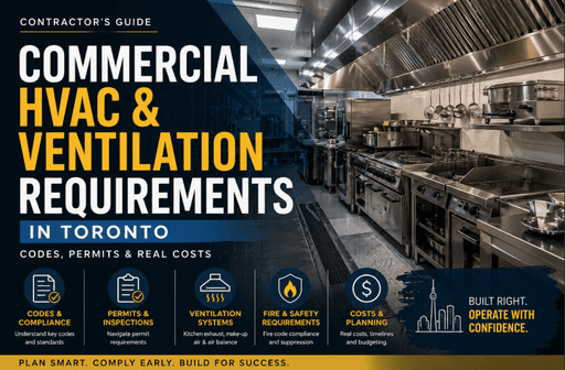Commercial HVAC & Ventilation Requirements in Toronto: A Contractor’s Guide to Codes, Permits & Real Costs