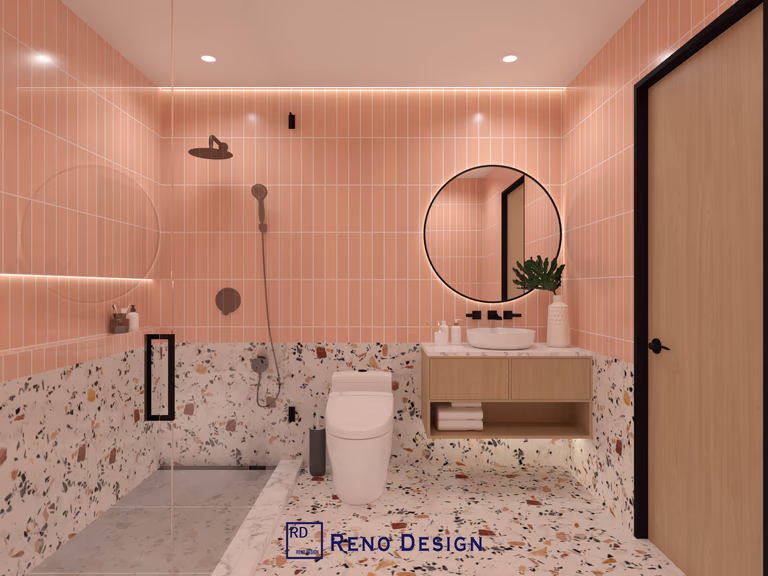 Elegant Pink Bathrooms Design - Image 4