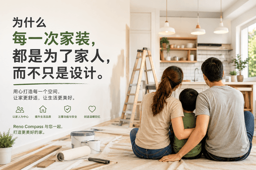 为什么每一次装修，都是为了家人，而不仅仅是设计｜Reno Compass