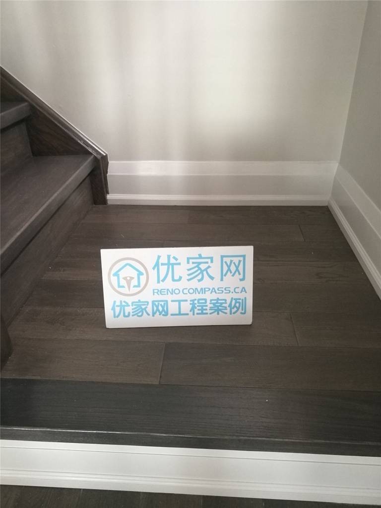 Markham Basement Renovation with New Hardwood Flooring & Stair Upgrade | Reno Compass Inc.