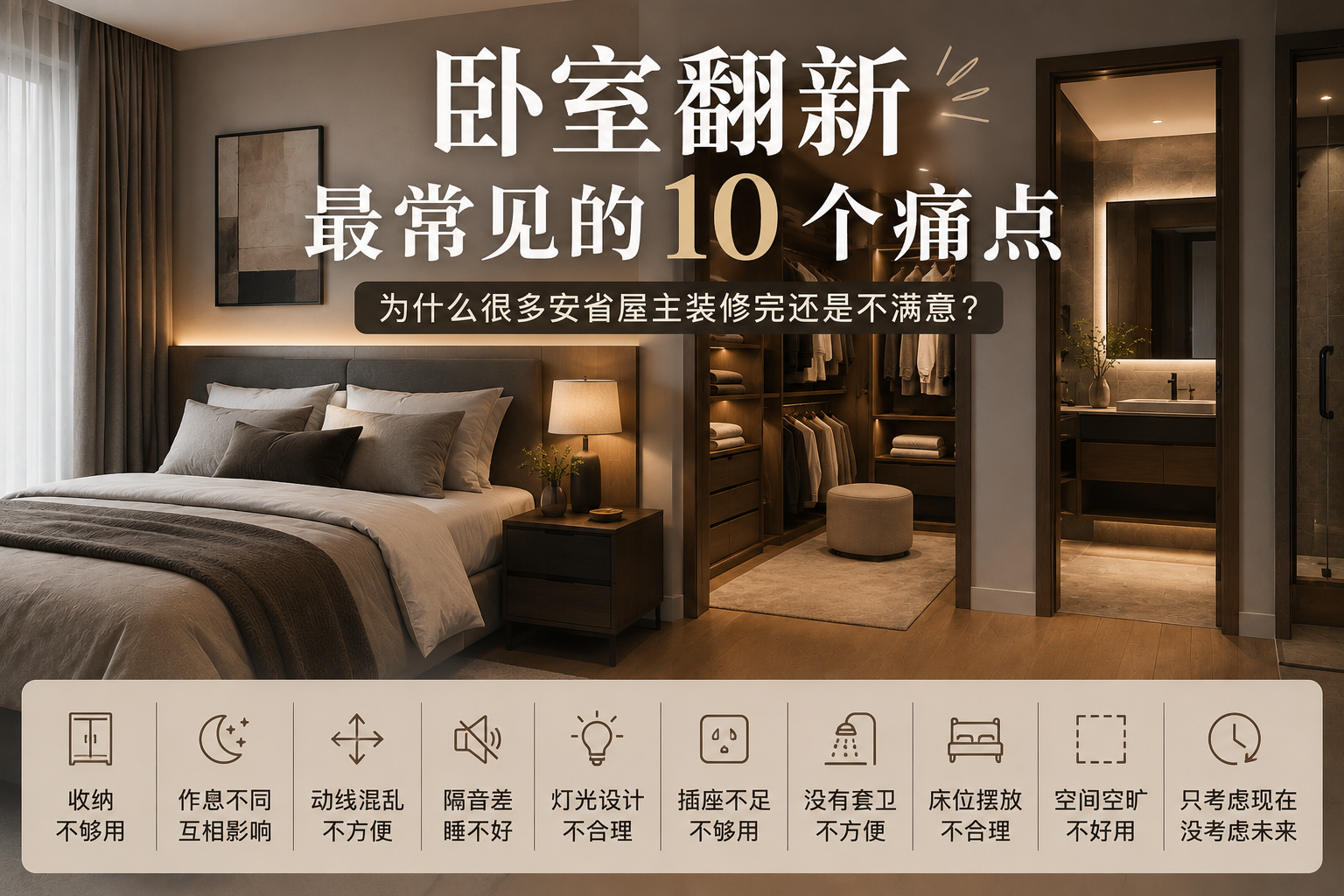 卧室翻新最常见的 10 个痛点：为什么很多安省屋主装修完还是不满意？