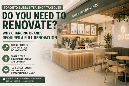 Toronto Bubble Tea Shop Takeover Renovation Guide