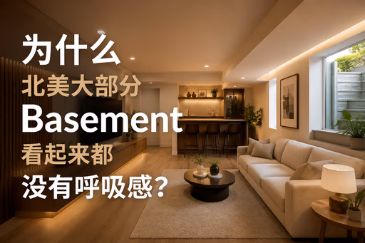 为什么北美大部分 Basement 看起来都没有呼吸感？