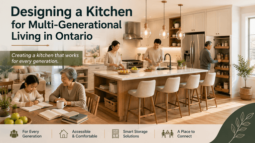 Designing a Kitchen for Multi-Generational Living in Ontario