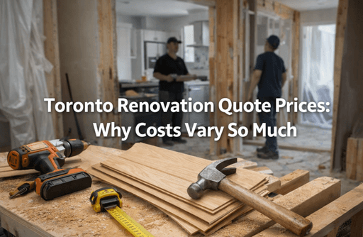 Toronto Renovation Quote Prices: Why Costs Vary
