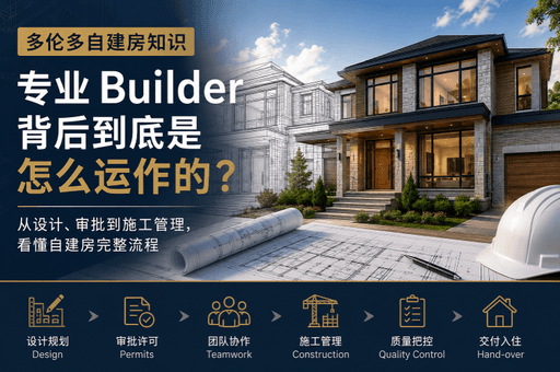 多伦多自建房知识｜专业 Builder 背后到底是怎么运作的？