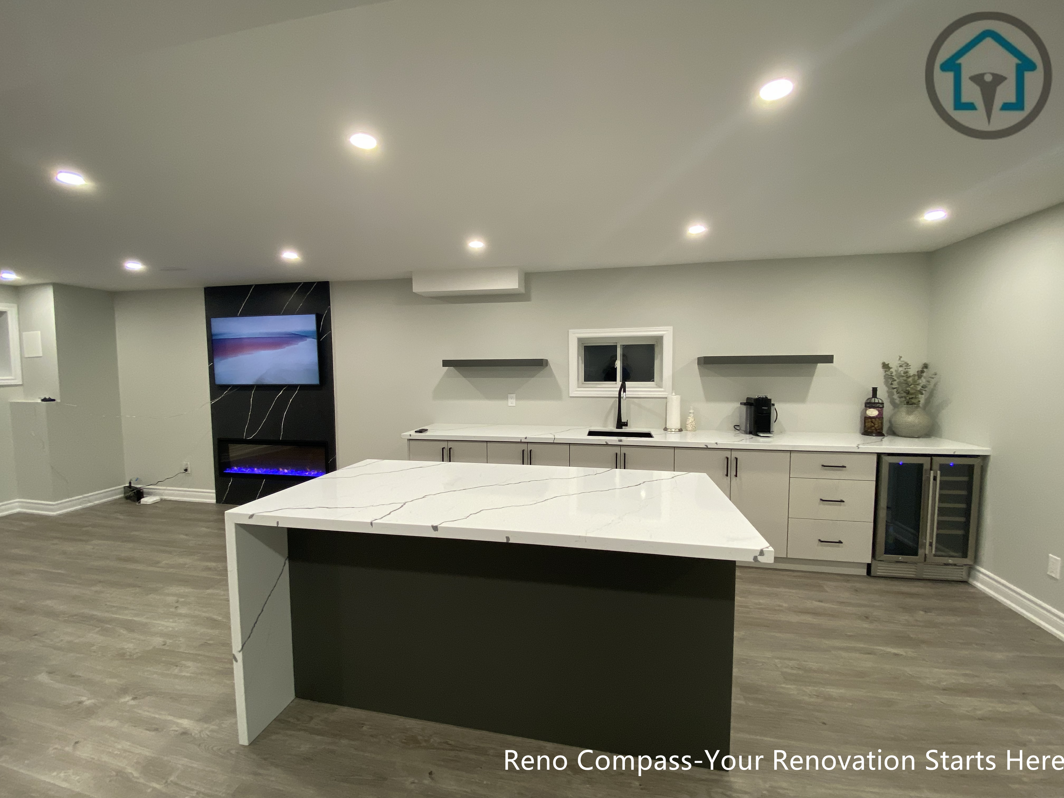 Richmond Hill Basement Renovation - Image 1