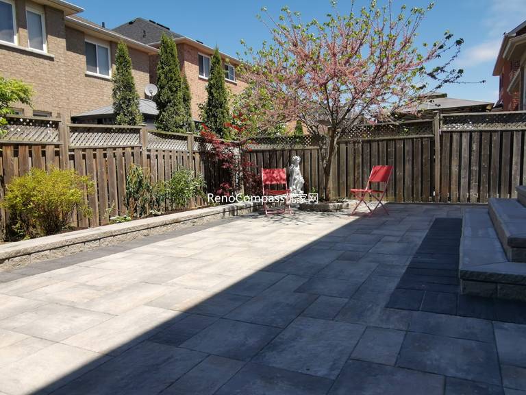 Mississauga Backyard Interlocking