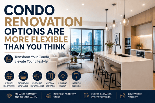 Condo Renovation Options Are More Flexible Than You Think: What Can You Renovate in a Toronto Condo?