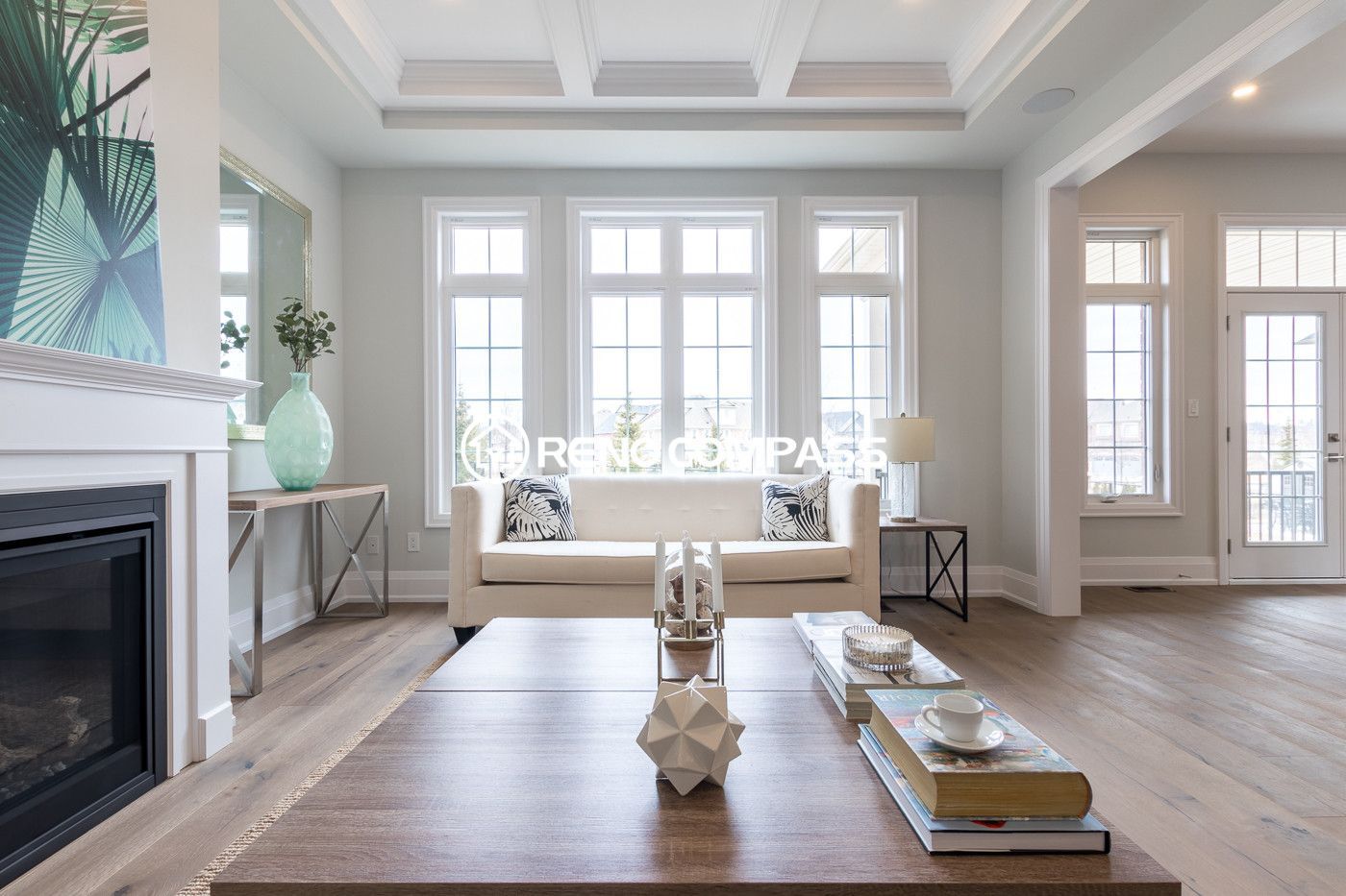 Newmarket Living Room Engineered Hardwood Flooring Renovation