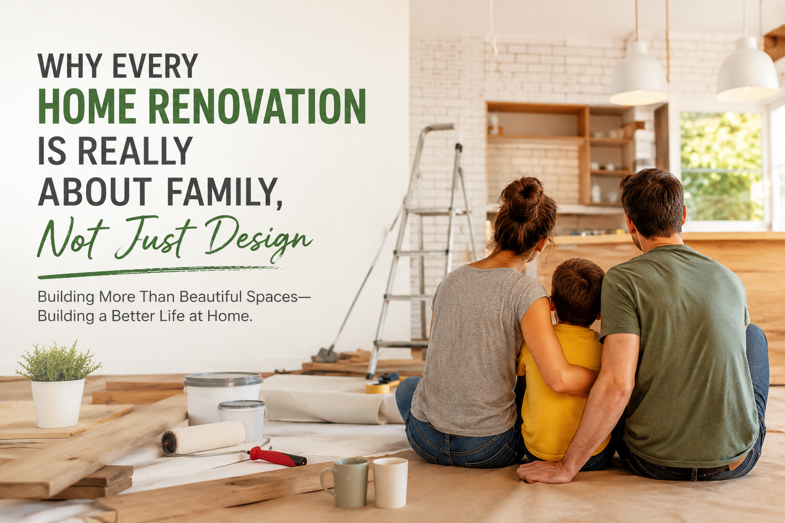 Why Home Renovation Is About Family, Not Just Design | Reno Compass