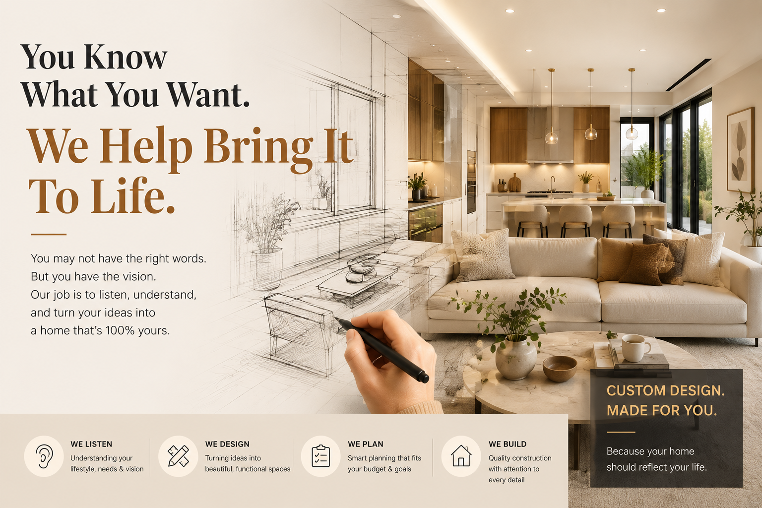 Why You Can't Explain Your Dream Home | Custom Renovation Toronto