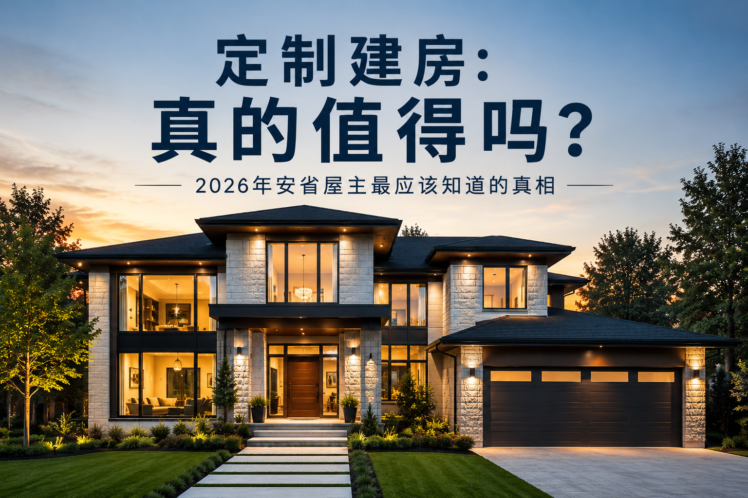 定制建房真的值得吗？2026 年 Ontario 屋主最应该知道的真相