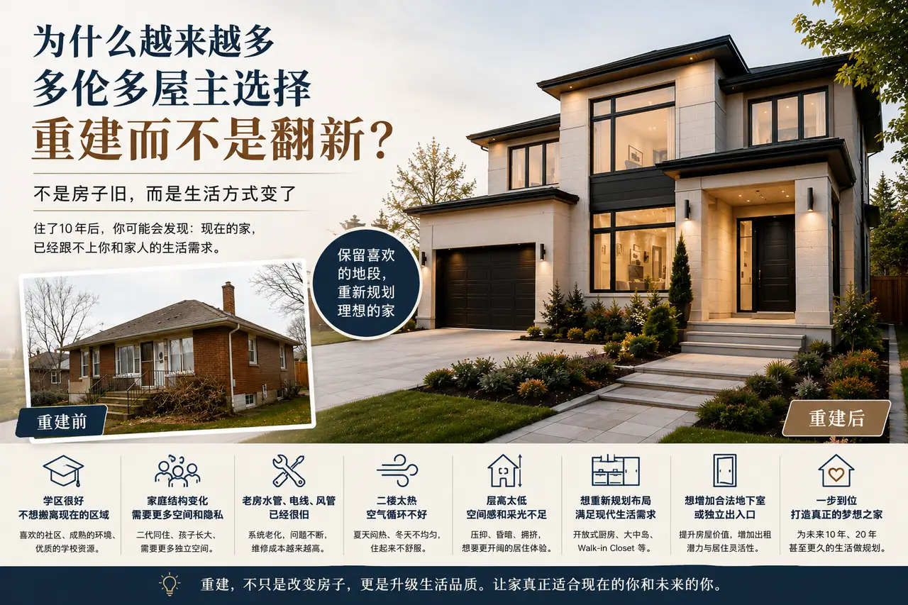 为什么越来越多多伦多老房子，已经不适合现代生活？ - 装修攻略封面