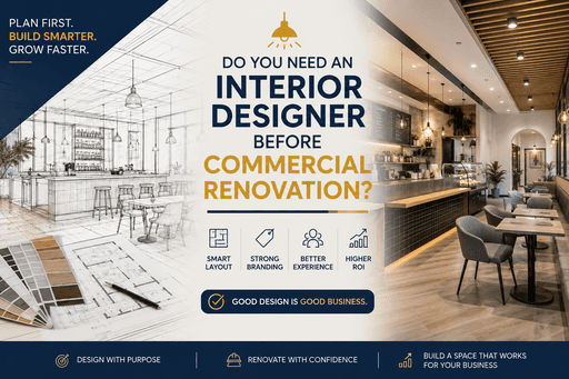 Do You Need an Interior Designer Before Commercial Renovation? | Toronto Commercial Renovation Guide