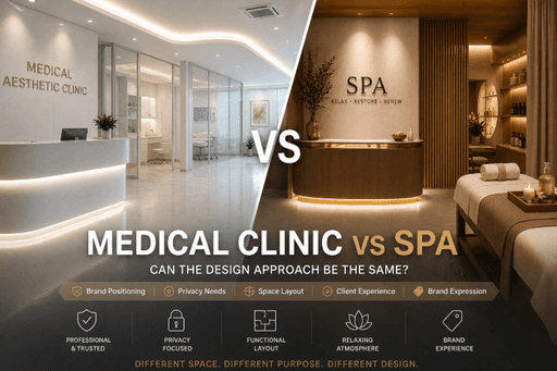 Medical Clinic vs Spa Design Toronto: Can the Design Approach Be the Same?