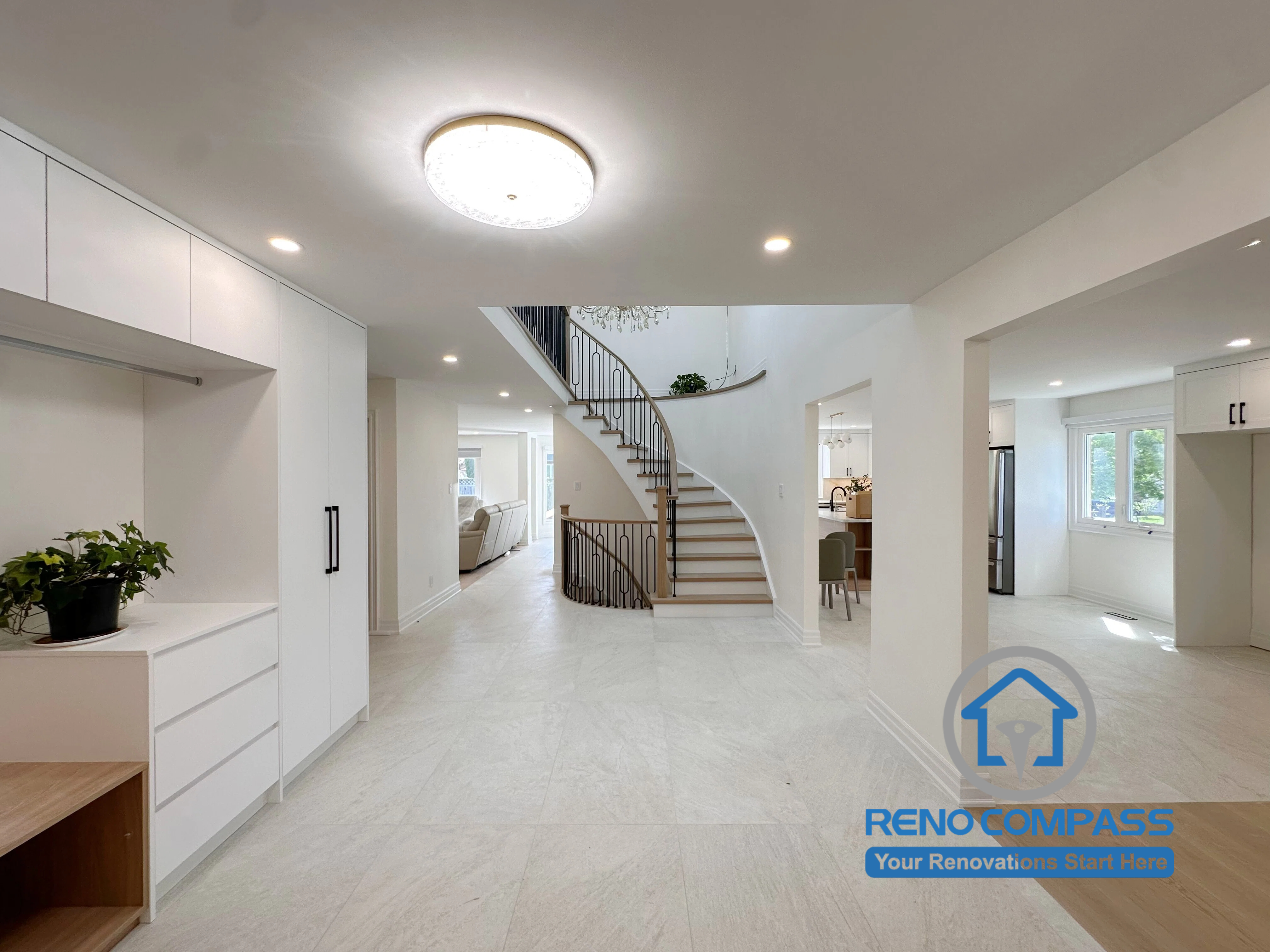 Markham Whole Home Renovation – Staircase and Flooring Transformation