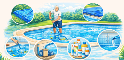 夏季泳池维护指南 | Swimming Pool Maintenance Tips