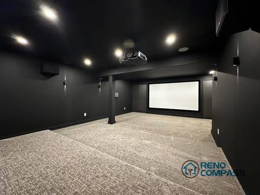 Toronto Basement Home Theater