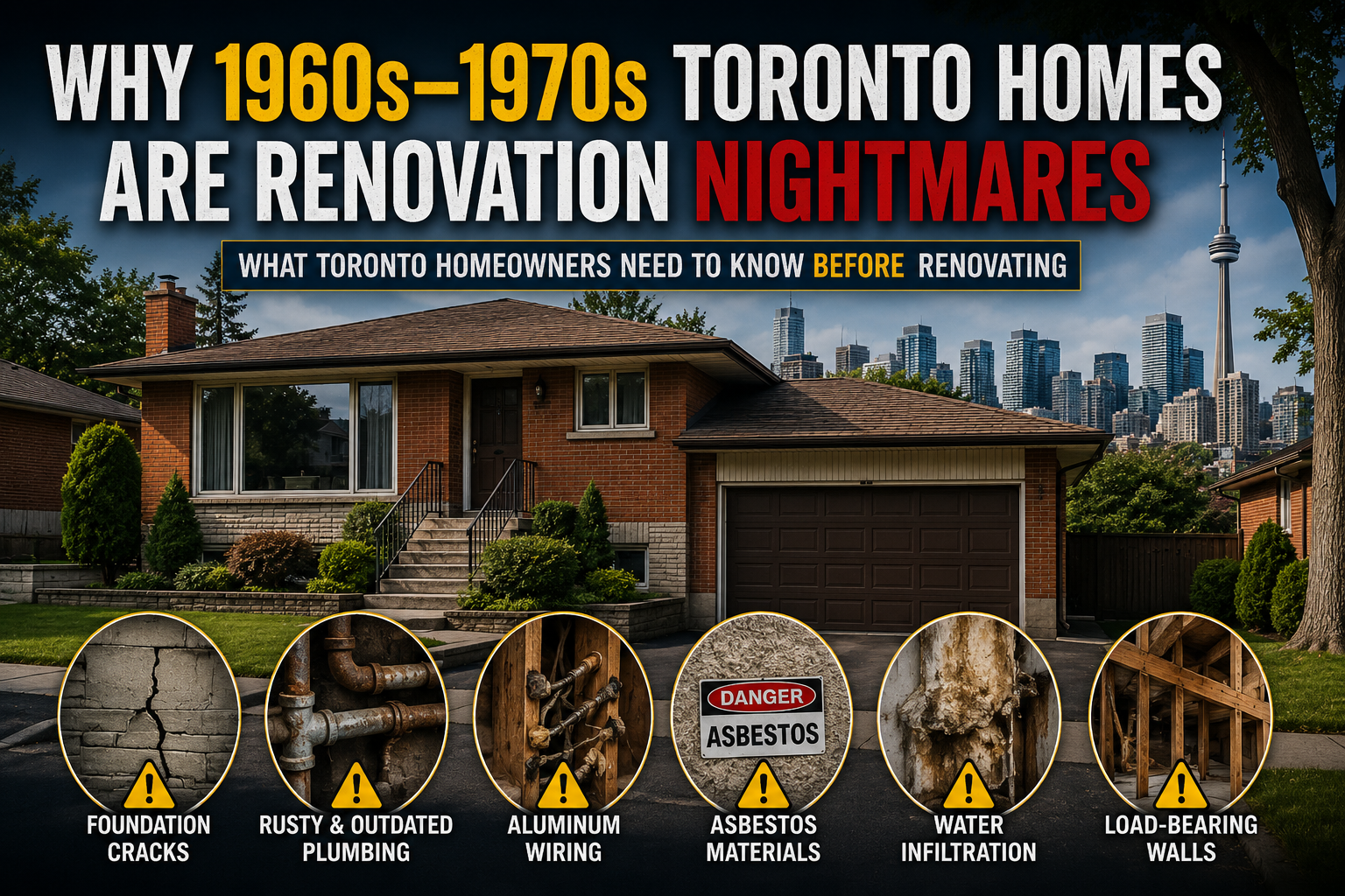 Why 1960s–1970s Toronto Homes Are Renovation Nightmares (And What Homeowners Should Know Before Starting)