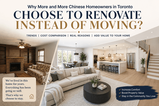 Why More Toronto Homeowners Choose Whole Home Renovation Instead of Moving (2026 Guide)