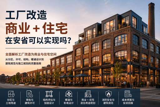 工厂可以改造成商业＋住宅吗？安大略省工厂改造完整指南