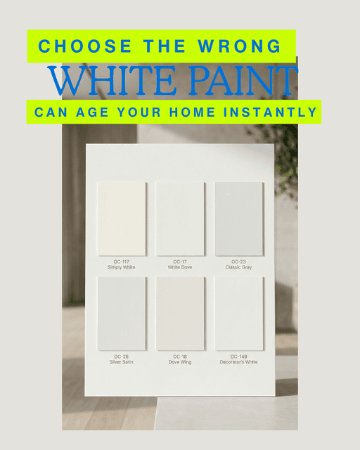 6 White Paint Colors Designers Recommend Before You Renovate