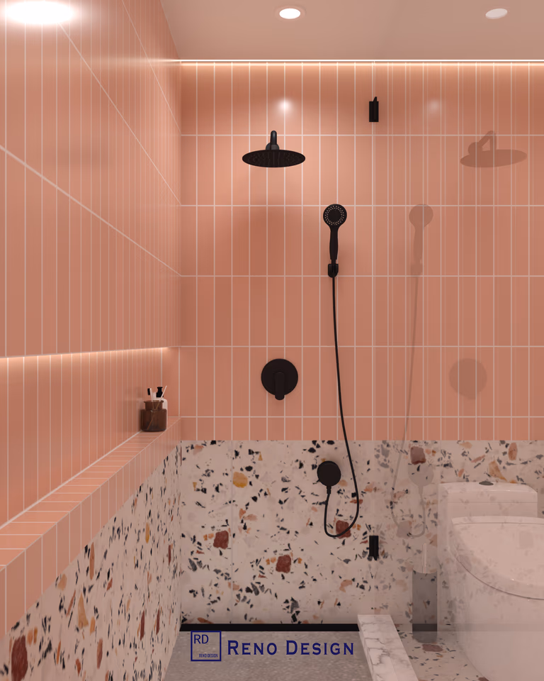 Elegant Pink Bathrooms Design - Image 3