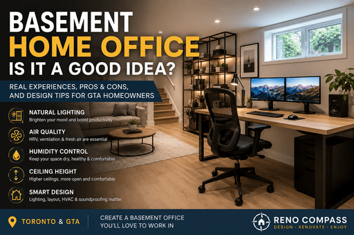 Is a Basement Home Office a Good Idea in Toronto? Pros, Cons & Real Experience
