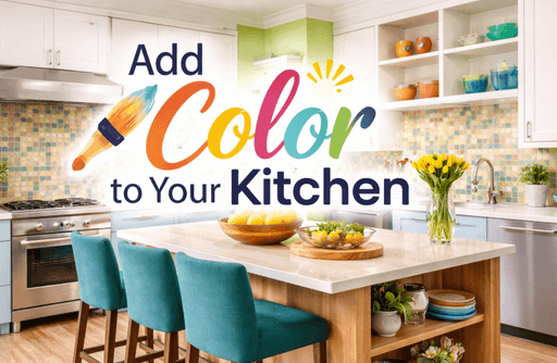 Add Color to Your Kitchen | Toronto Kitchen Design Tips